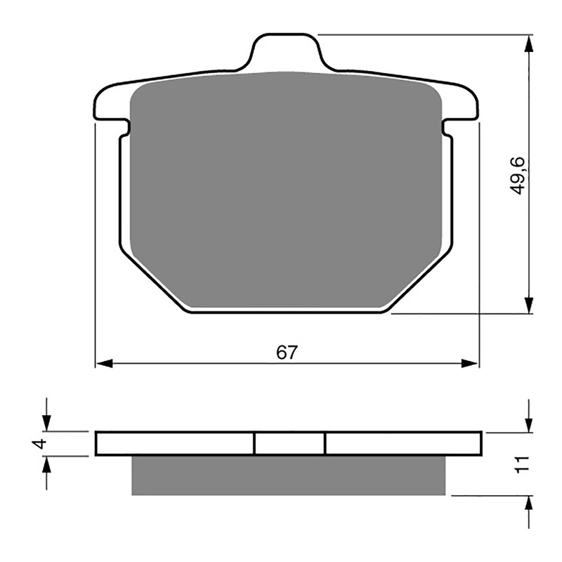 GOLDfren Brake Pads GF080 – S3