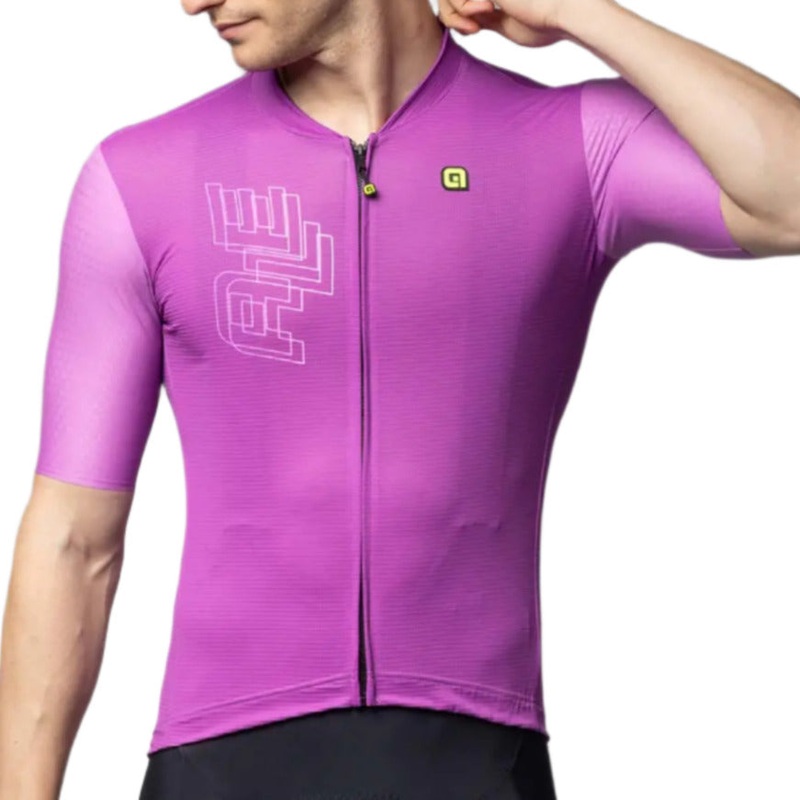 Ale Clothing Follow Me PR-E Short Sleeves Cycle Jersey Pink