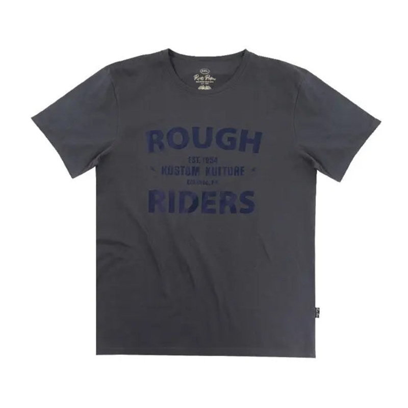Rusty Pistons Rough T-Shirt Grey