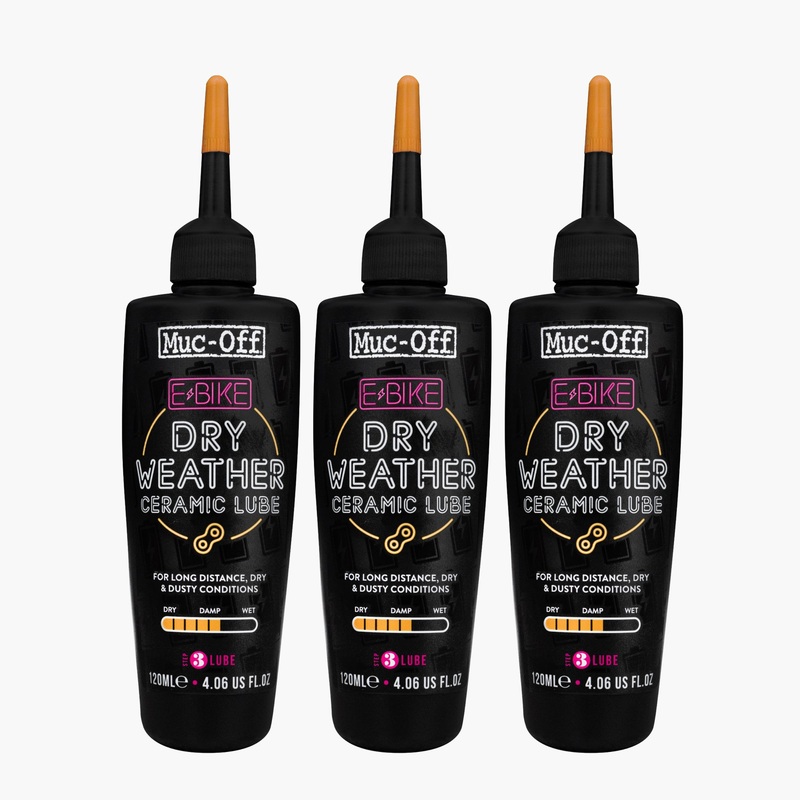 3 x eBike Dry Chain Lube 120ml