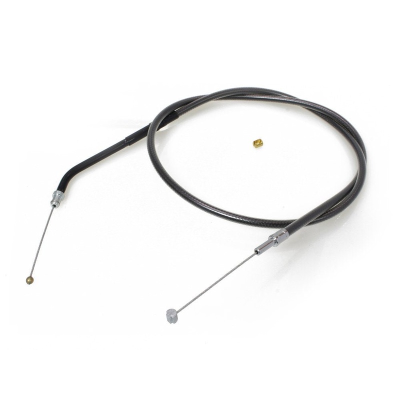 36in. Throttle Cable – Black Pearl. Fits Sportster 1996-2006.