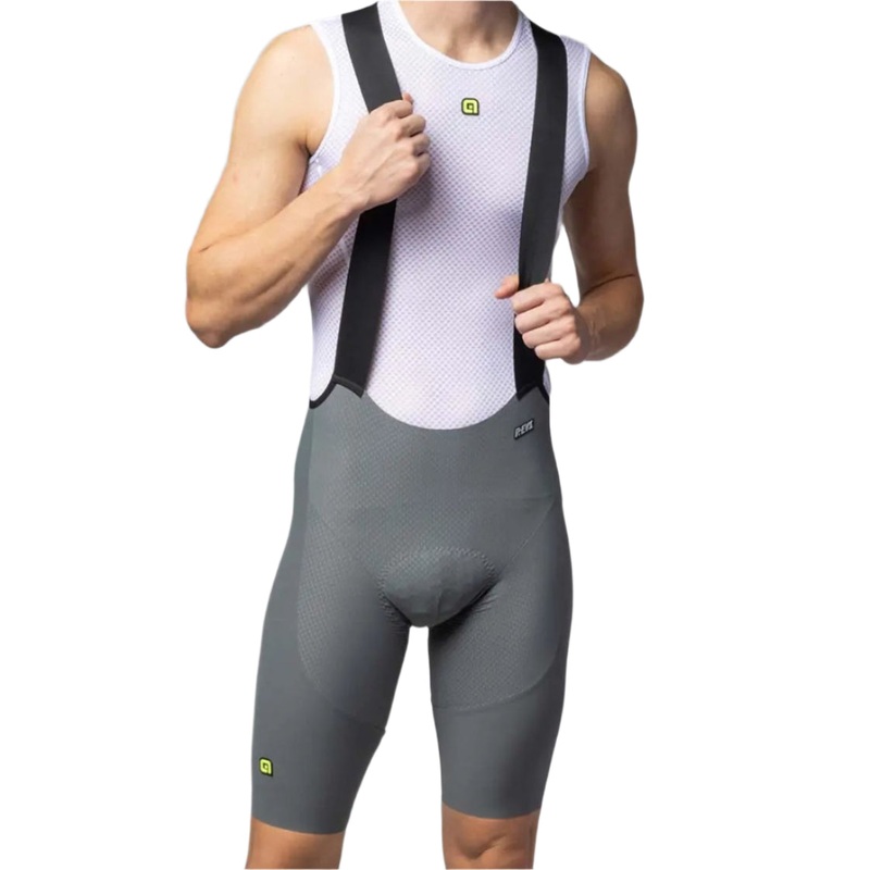 Ale Clothing Voltage R-EV1 Cycle Bib Shorts Grey