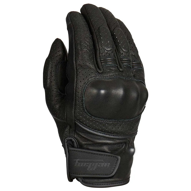 Furygan LR Jet D3O Vented Leather Gloves Black