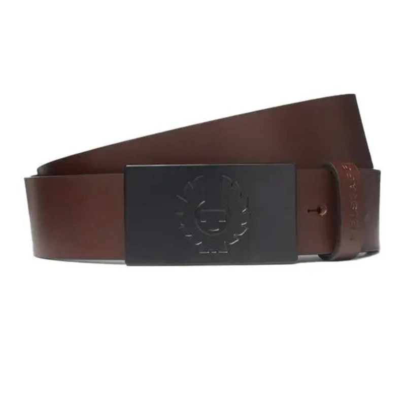 Belstaff Phoenix Buckle Belt Ebony / Brown