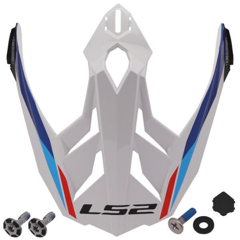 LS2 MX701 Frontier II Peak White / Blue