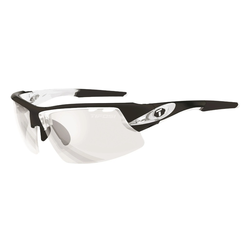 Tifosi Crit Fototec Light Night Lens Cycle Sunglasses Crystal Black