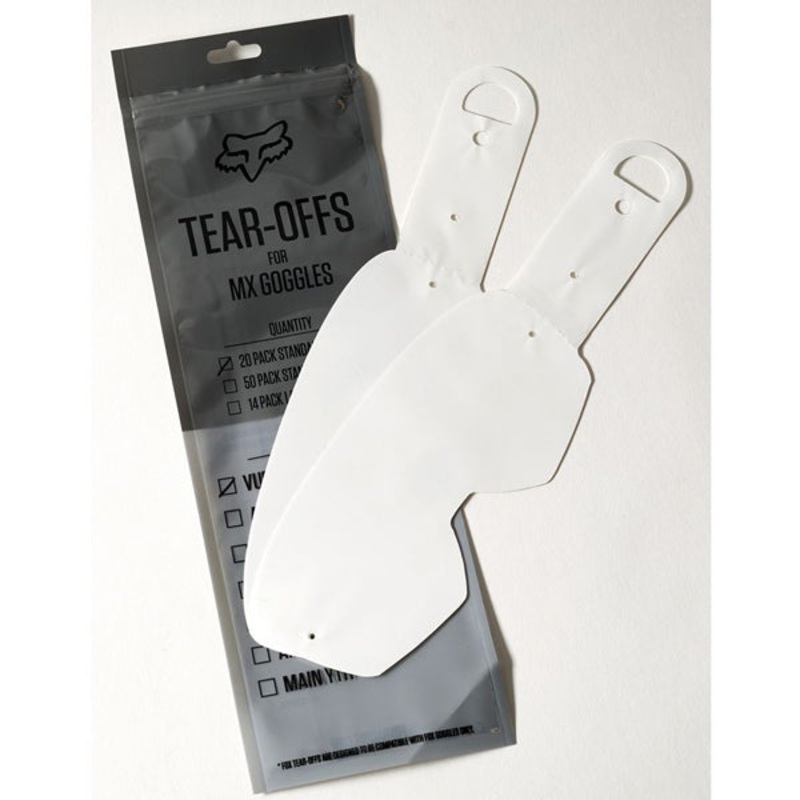 Fox Racing – Vue Standard Tear Offs – 20PK