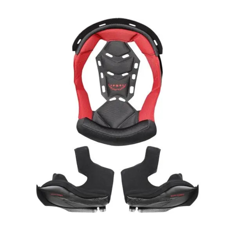 LS2 Liner Kit Black / Red For Explorer MX701 ECE 22.06 Helmets