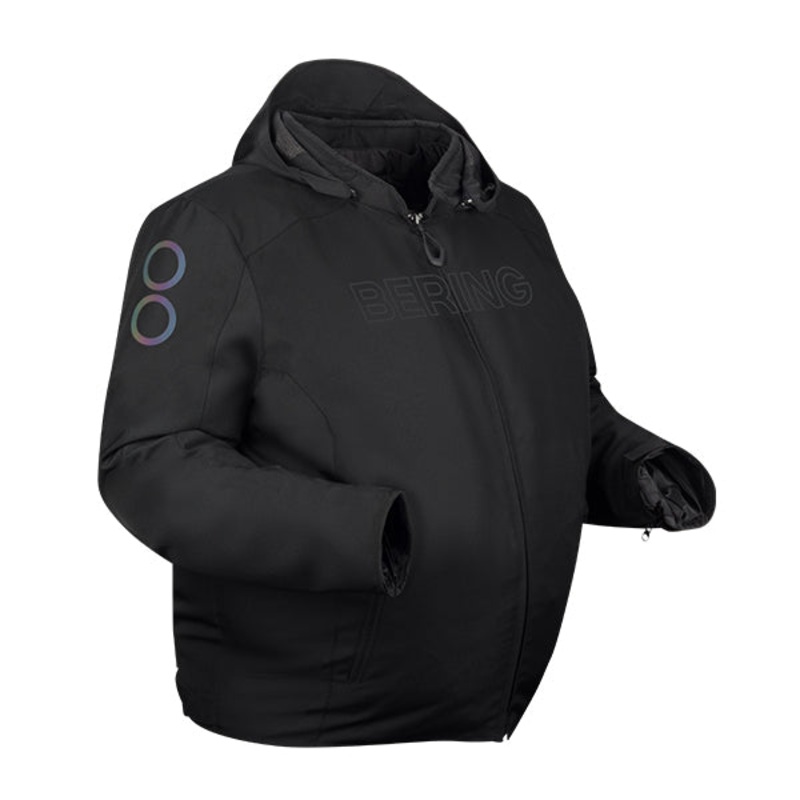 Bering Warwick King Size Textile Jacket Black