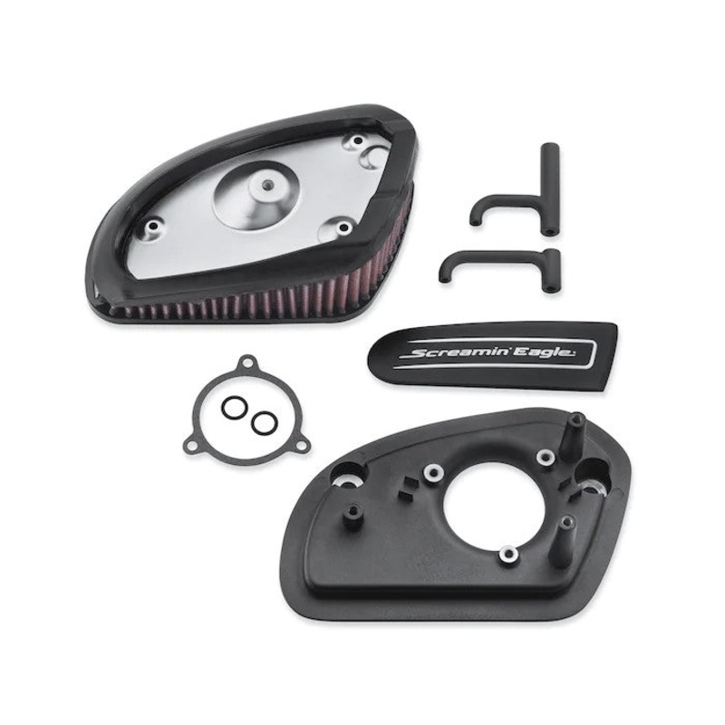 Harley Davidson 29400245A SCREAMIN’ EAGLE HIGH-FLOW AIR CLEANER KIT Screaming – WEDGE KIT,BRTHR,HIGH FLOW AIR CLEANER,BLACK