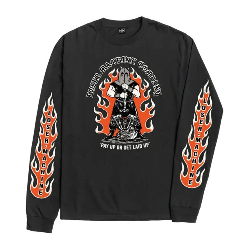 Loser Machine Executioner Long Sleeves T-Shirt Black