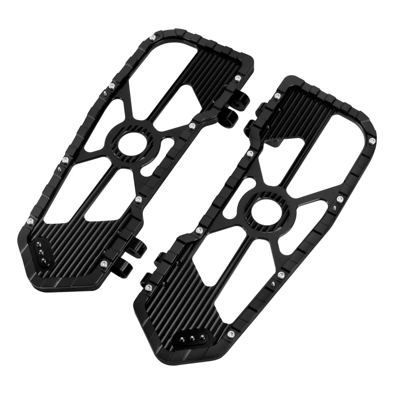 Wide Rider Floorboards for Harley ’86-’17 FL Softail ’86-up Touring | Mactions