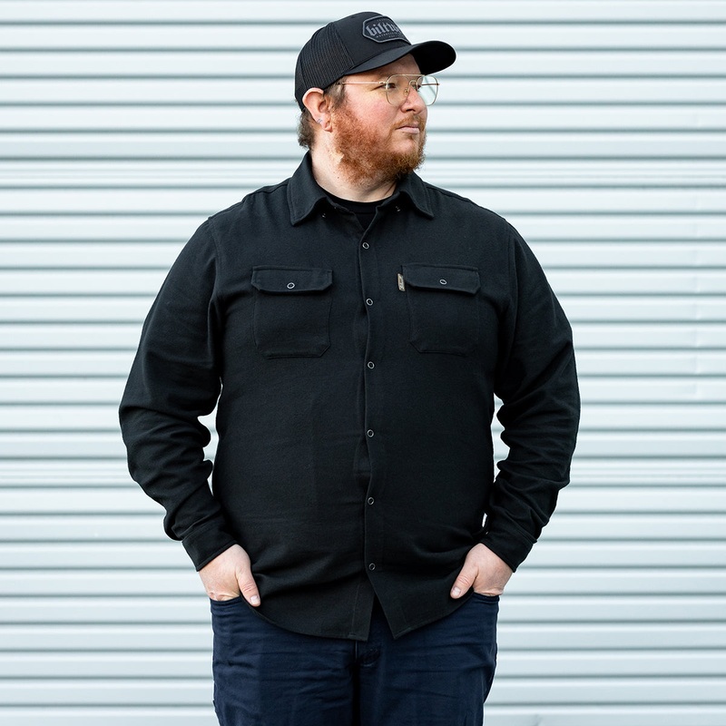 Hi Test Flannel – Black