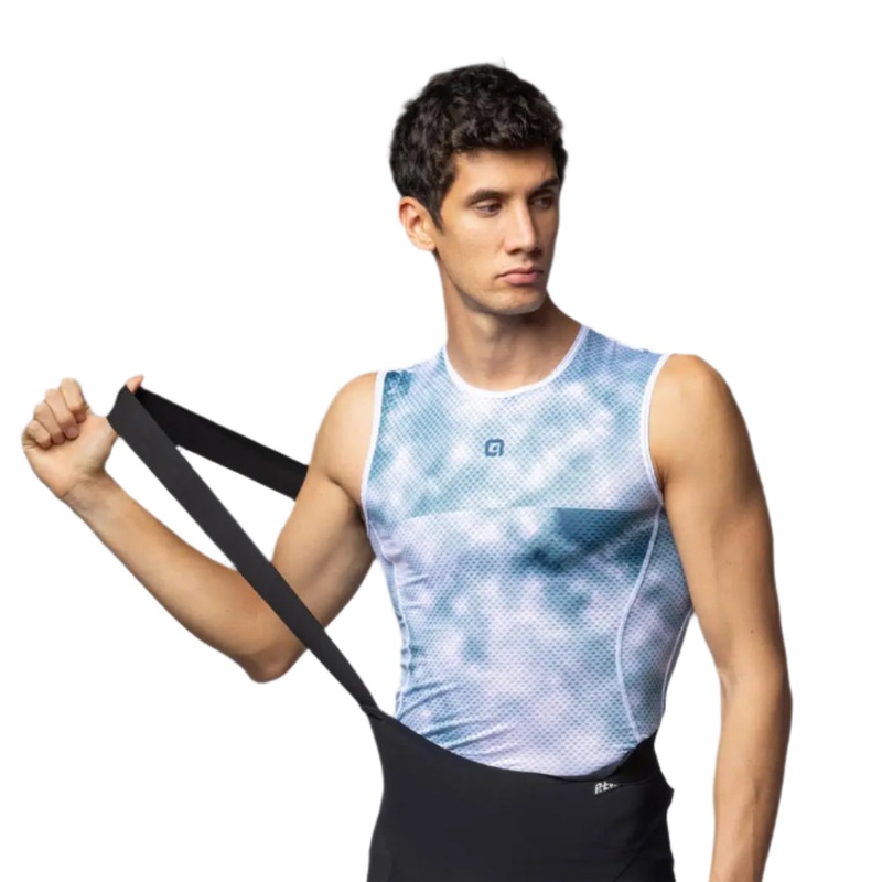 Ale Clothing Atmosfera Sleeveless Cycle Base Layer Cyan