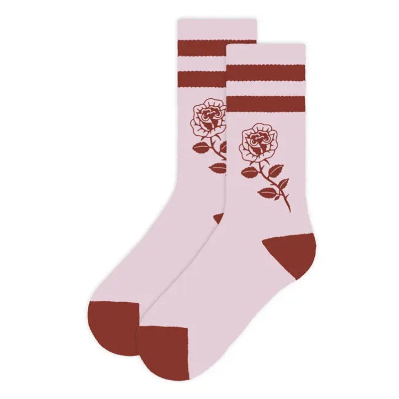 American Socks Mid High Rose Socks Pink