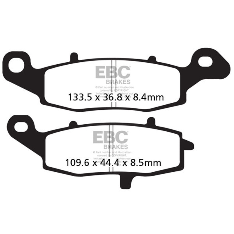 Brakes – FA229HH Fully Sintered – EBC