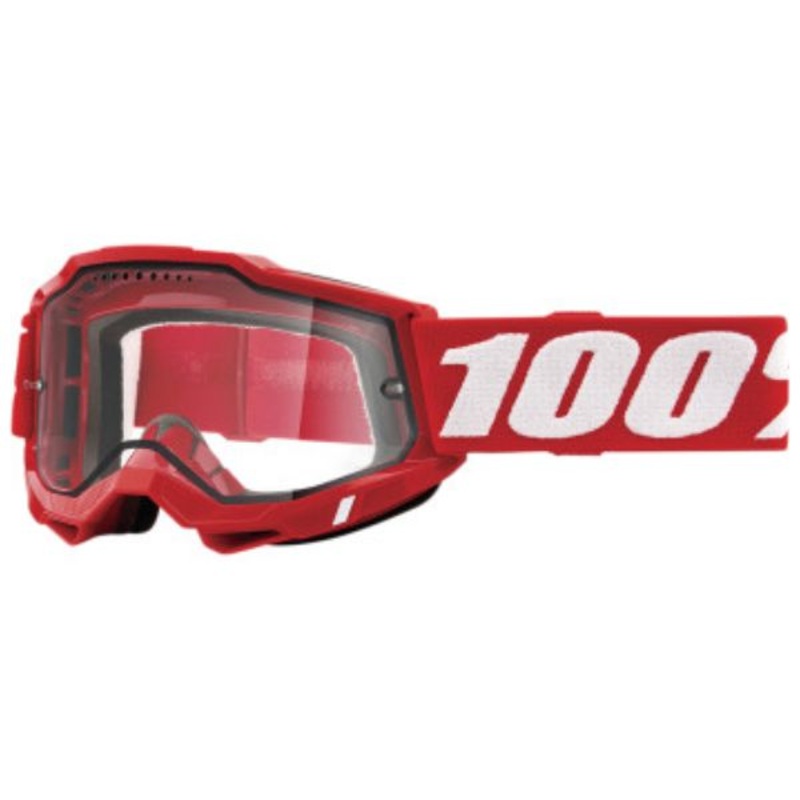 100% – Accuri 2.0 Enduro MTB Goggle (Clear Dual Lens)