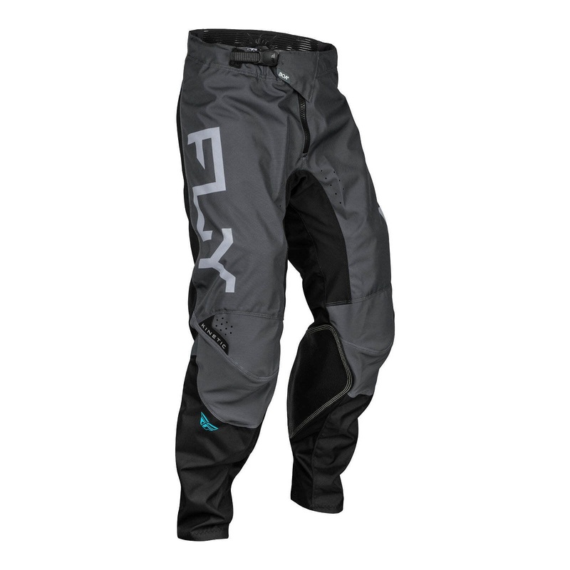 FLY Racing Kinetic Reload Pants – Charcoal / Black / Blue Iridium