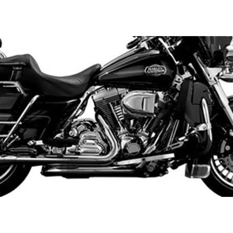 ‘Harley Davidson Road King True Dual Header pipe upgrade Kuryakyn 476 10” up’