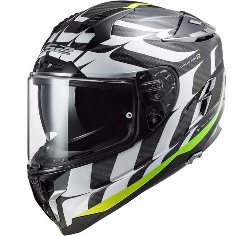 LS2 – Challenger Carbon Flames Helmet