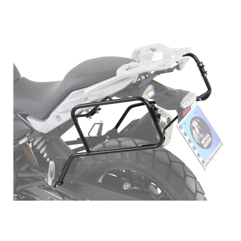BMW G310GS Carrier – Sidecases – Quick Release (Black)