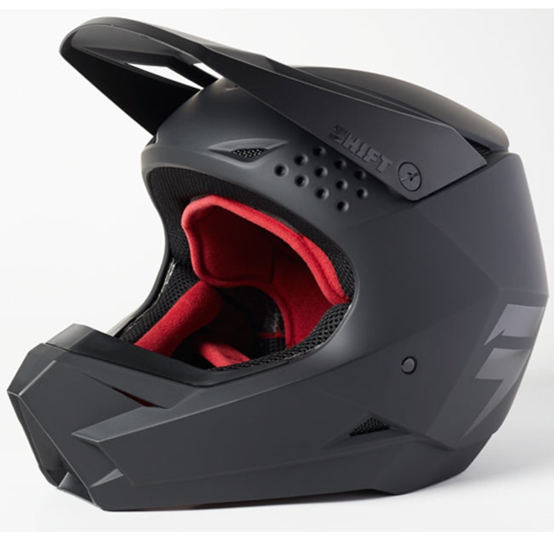 Shift MX – White Label Blac Helmet