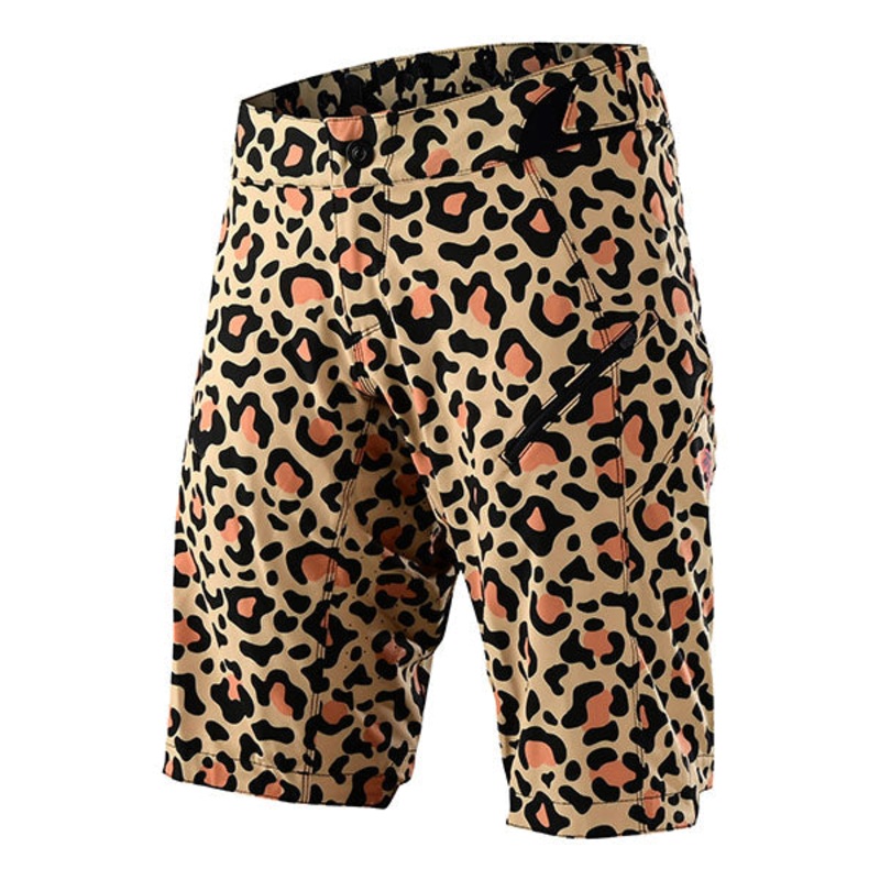 Troy Lee Designs – Lilium Leopard Short W/ Liner (MTB) (Womens)