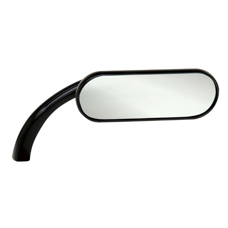 Arlen Ness – Mini Oval Mirrors Black (RHS)