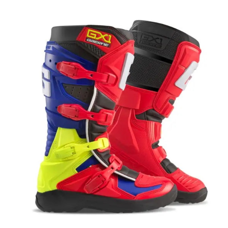 Gaerne GX-1 Evo Kids MX Boots Red / Multi