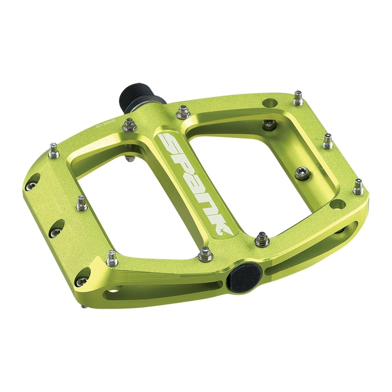 Spank Spoon 110 Platform Pedals – Green