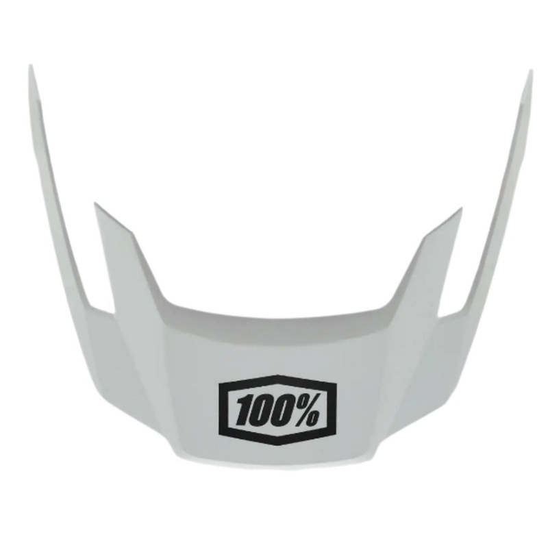 100% Altec V2 Replacement Cycle Helmet Visor Light Grey