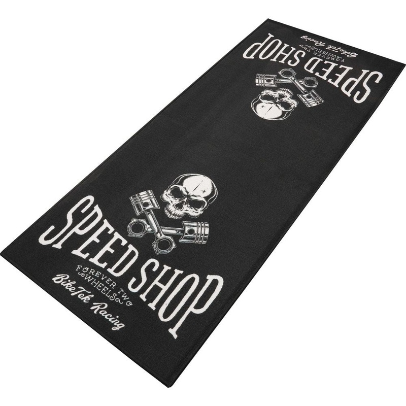 BikeTek Series 7 Garage Mat Speed Shop