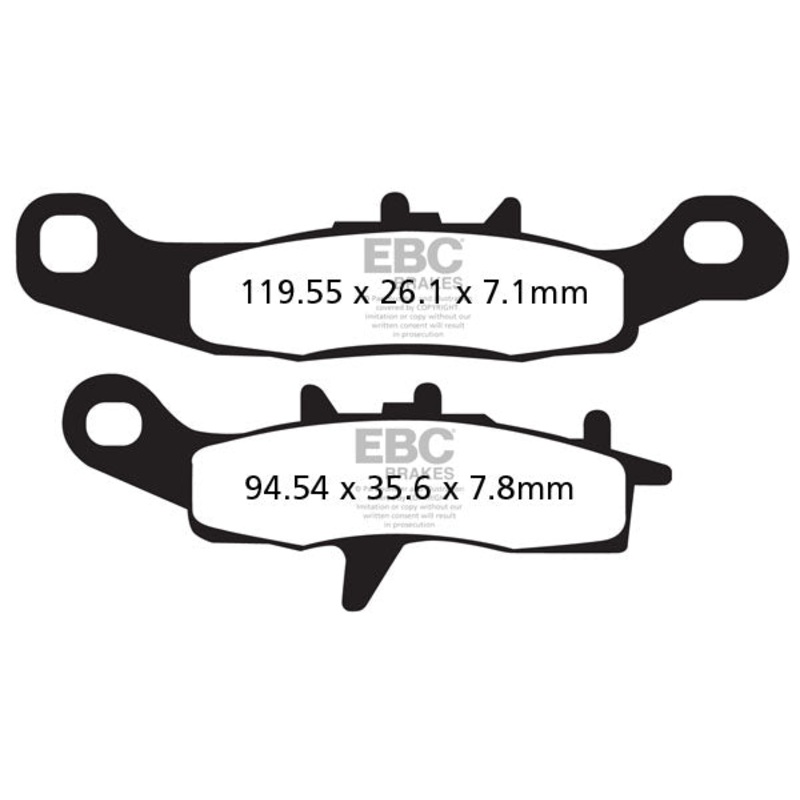 Brakes – FA258TT Carbon – EBC (front)