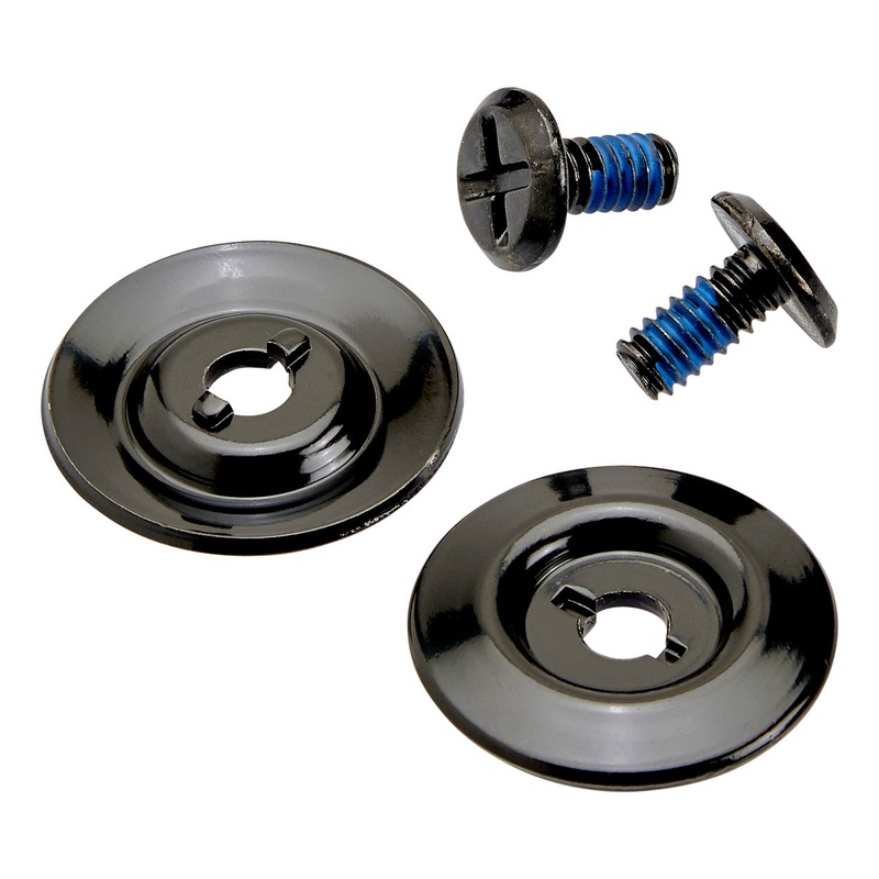 Helmet Hardware Kit – Black Screw / Black Baseplate
