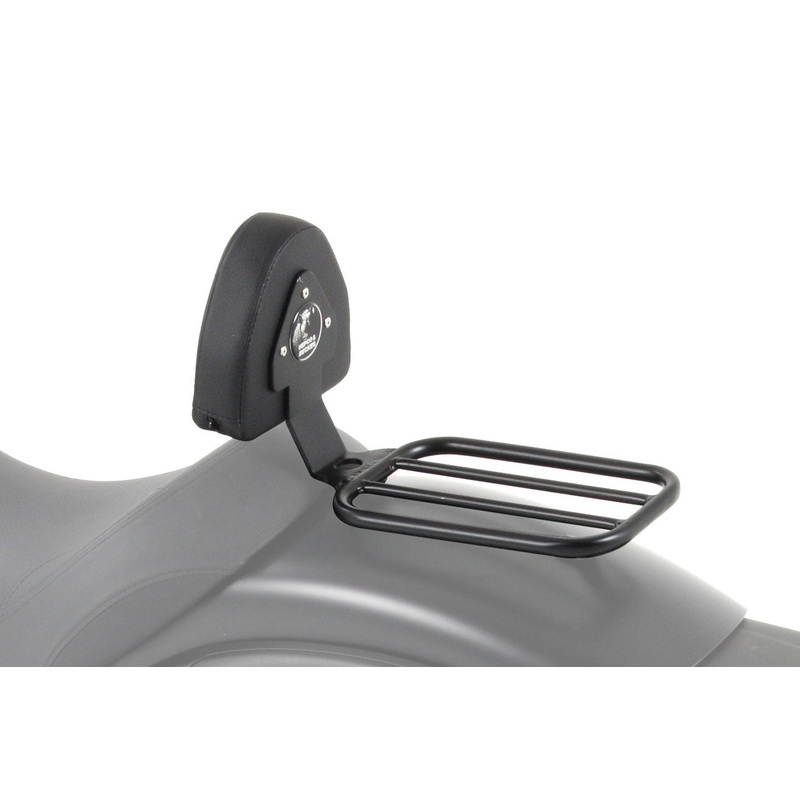 Kawasaki Vulcan S Ergonomics – Backrest (with Solo Rack)