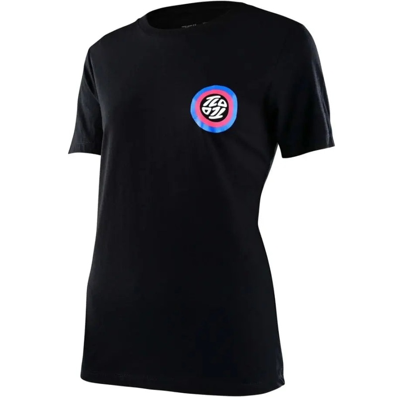 Troy Lee Designs Spun Ladies Short Sleeves T-Shirt Black