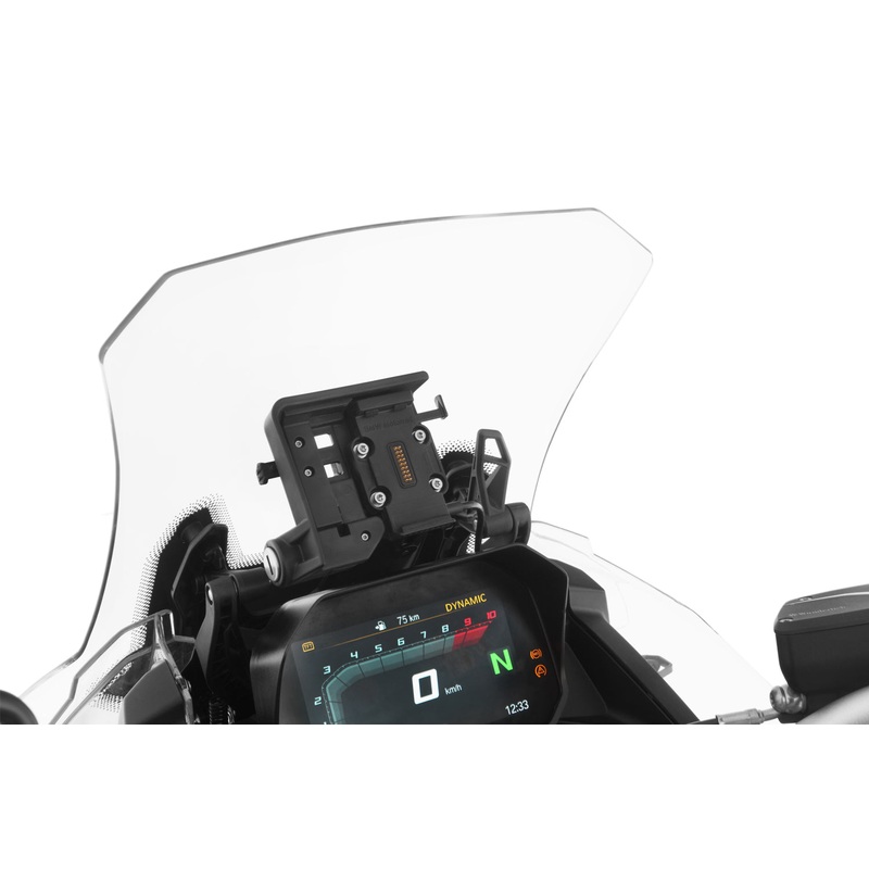 BMW F-Series F 900 GS Adventure Navigator holder with windscreen adjustment