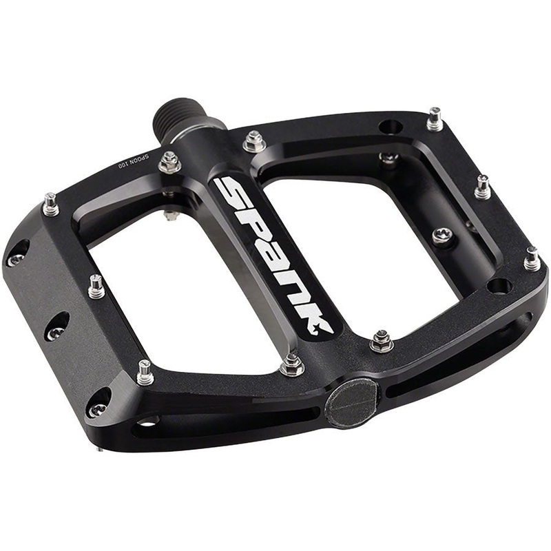Spank Spoon 100 Platform Pedals – Aluminum – Black