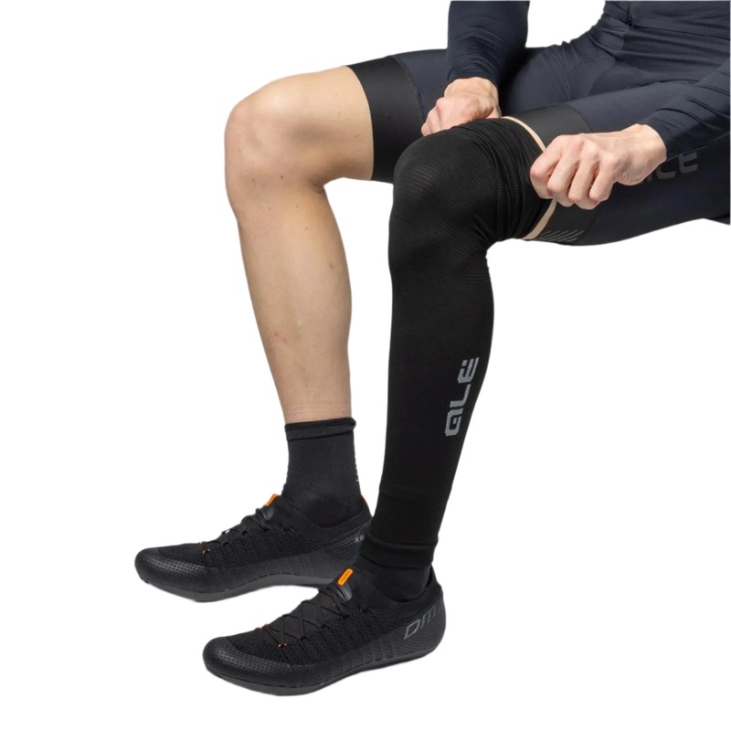Ale Clothing Seamless Cycle Leg Warmers Black