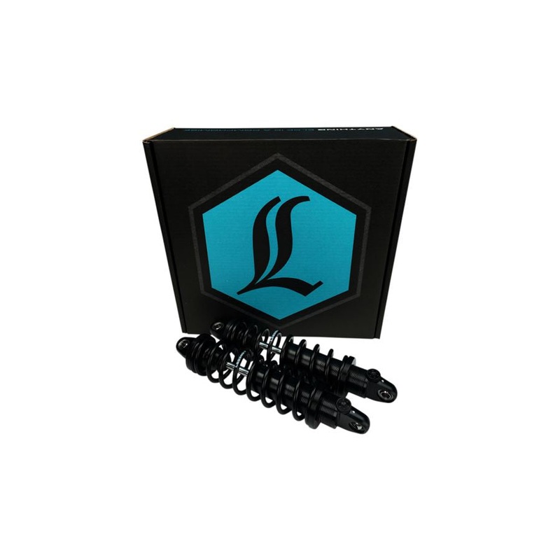 Legend 13″ Revo-A Coil Shocks 1999-2017 Harley Dyna – Black (Heavy Duty)