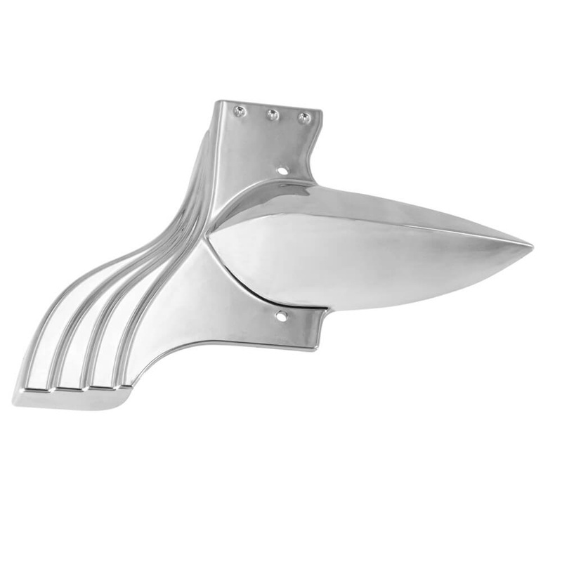 Lower Front Frame Chrome Plastic Cover For Harley Touring ’91-’23