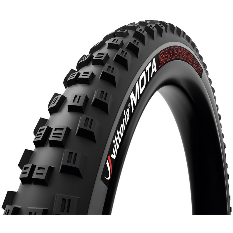 Vittoria Mota Tire – 29 x 2.6 Tubeless 2PLY Folding BLK/Anthracite Enduro 4C G2.0