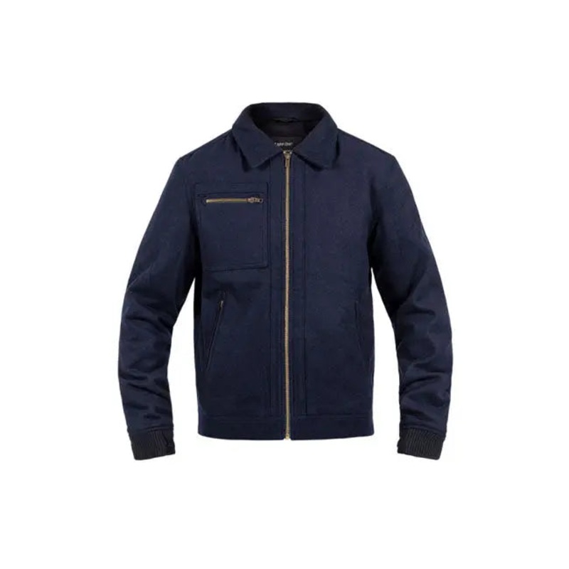 John Doe Escape Wool Jacket Dark Blue