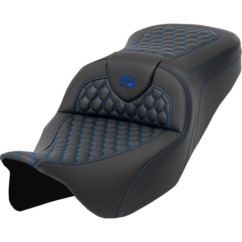 Roadsofa HC Seat, Blue Stitch – 08-24 Touring