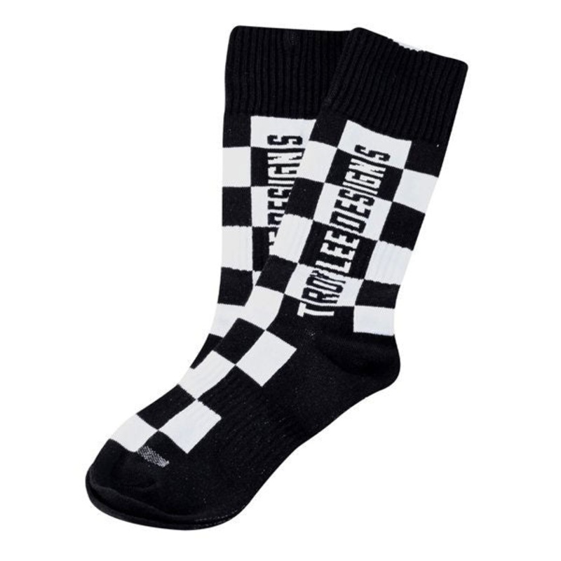 Troy Lee Designs – Youth GP MX Coolmax Thick Socks Checkers