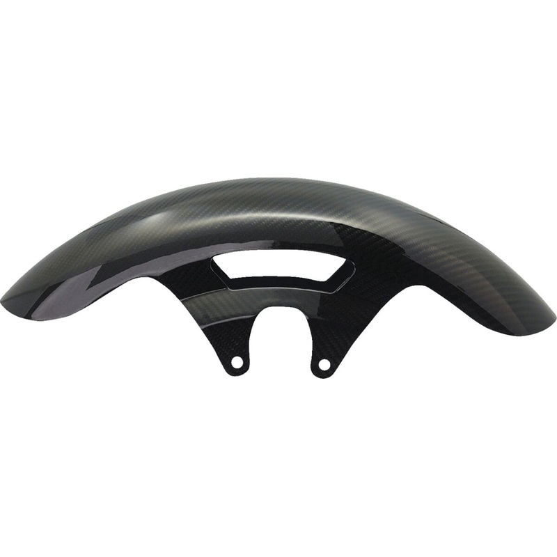 19″ Carbon Fiber Cafe Front Fender – 99-13 Touring