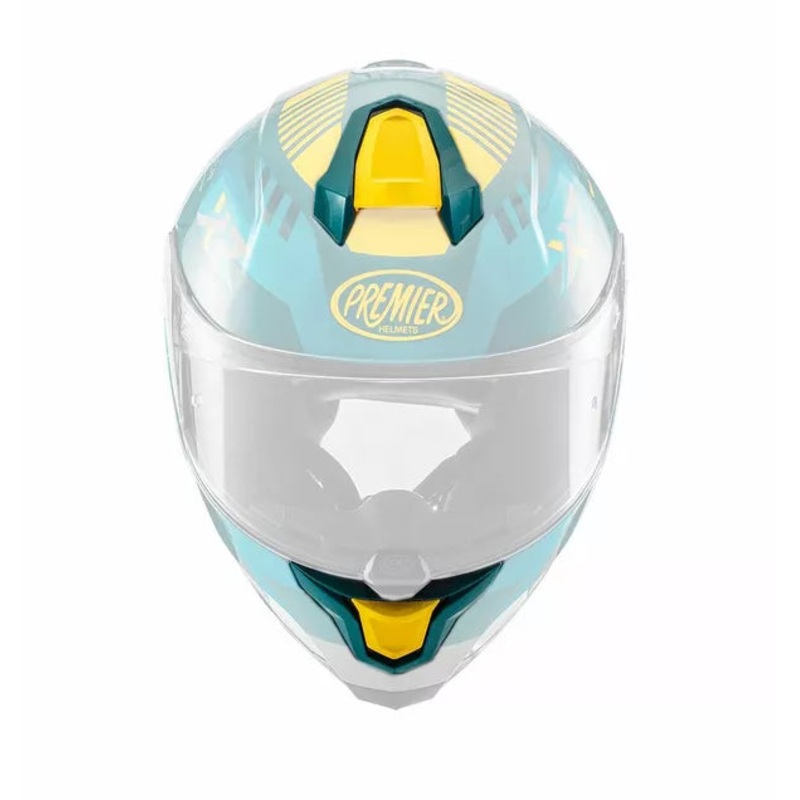 Premier Hyper XR 21 Helmet Vent Kit Yellow