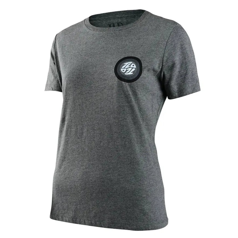 Troy Lee Designs Spun Ladies Short Sleeves T-Shirt Deep Heather