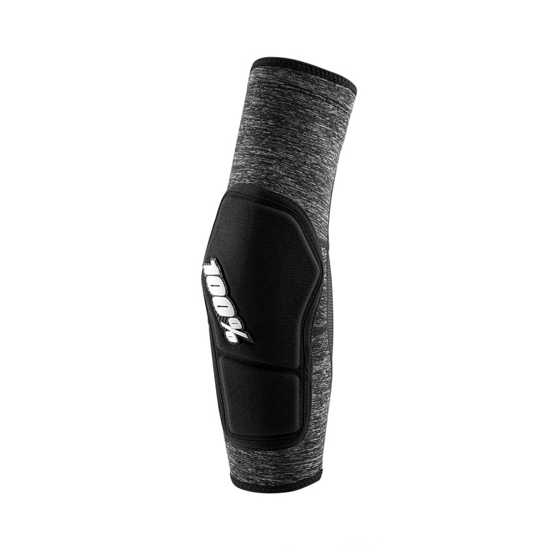 100% Ridecamp Elbow Guards Grey Heather / Black