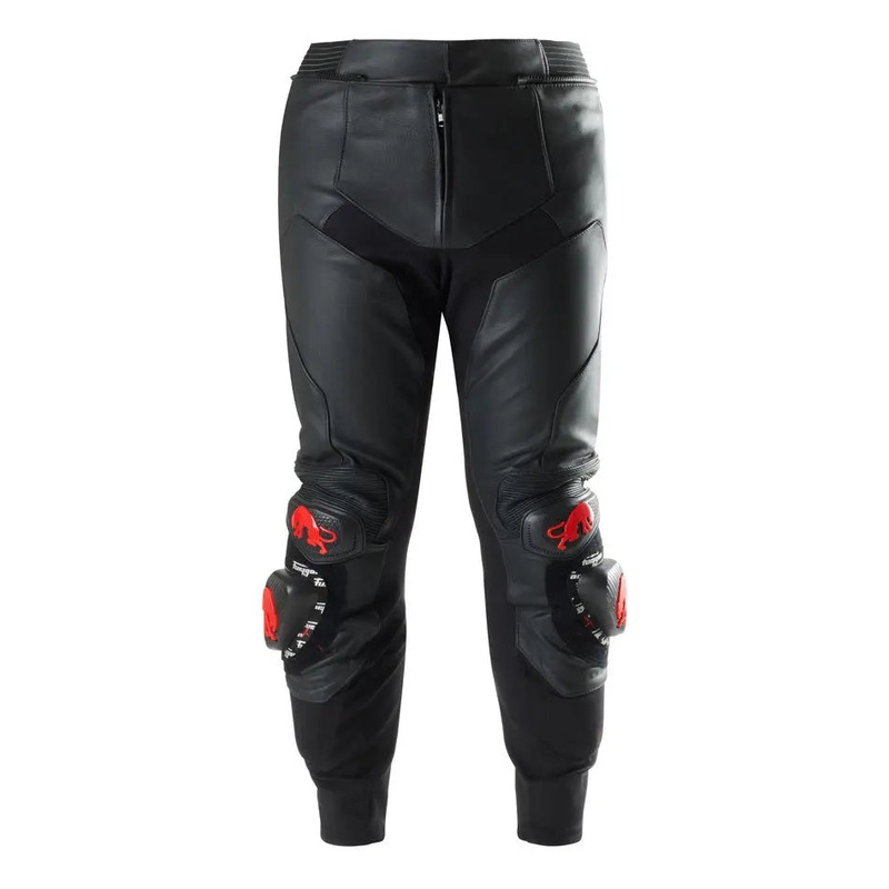 Furygan Drack Leather Trouser Black / Red